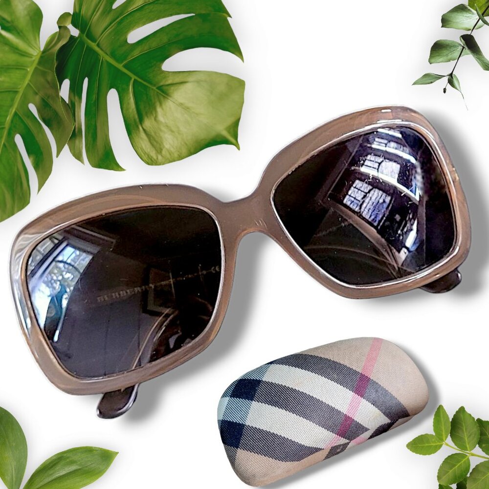 Burberry Sunglasses Tan Nova Check